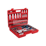 108-PIECE COFAN SOCKET AND RATCHET TOOL KIT WITH 1/4" AND 1/2" DRIVES